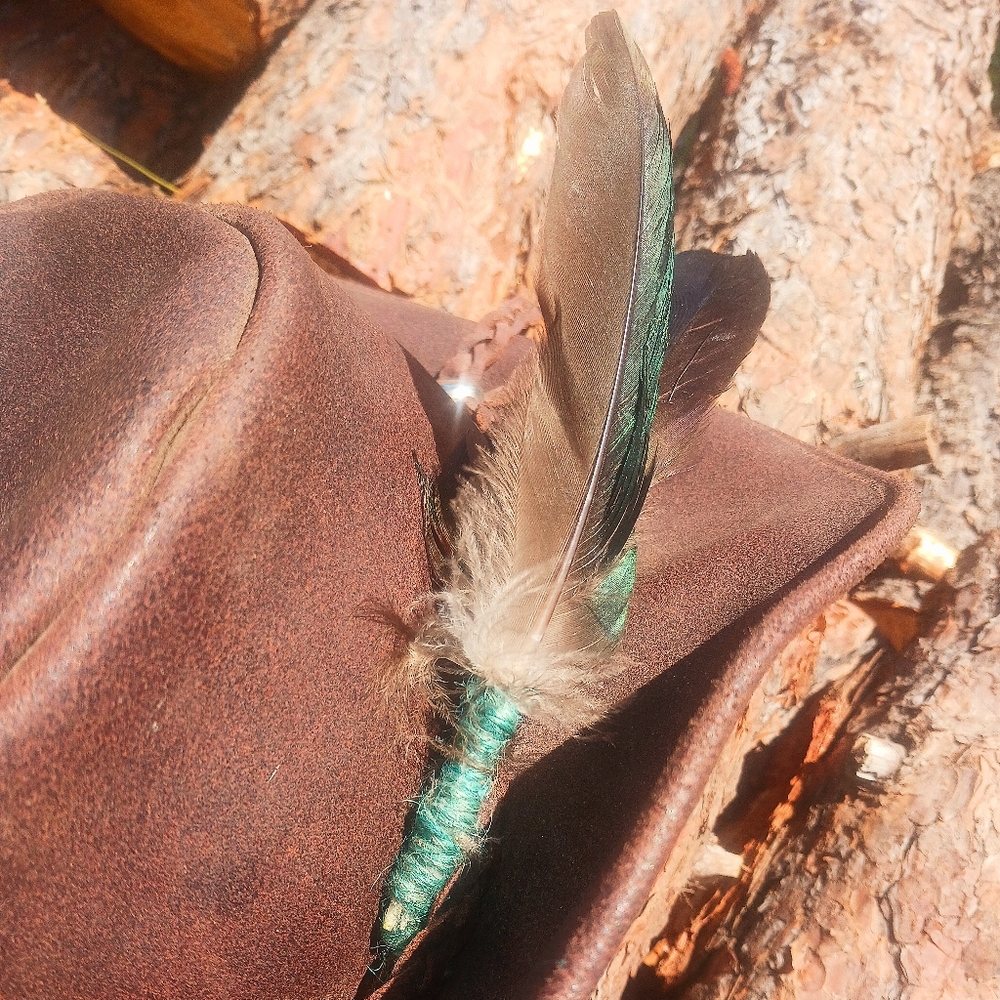 Duck Feather Hat Pins